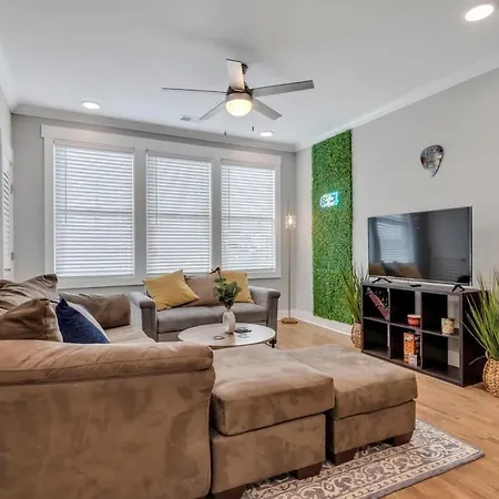 Modern Nations Condo - Walkable - 5 Mi Downtown Nashville Extérieur photo
