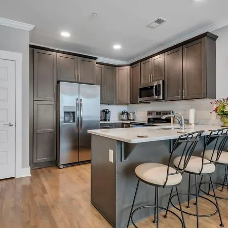Modern Nations Condo - Walkable - 5 Mi Downtown Nashville Extérieur photo